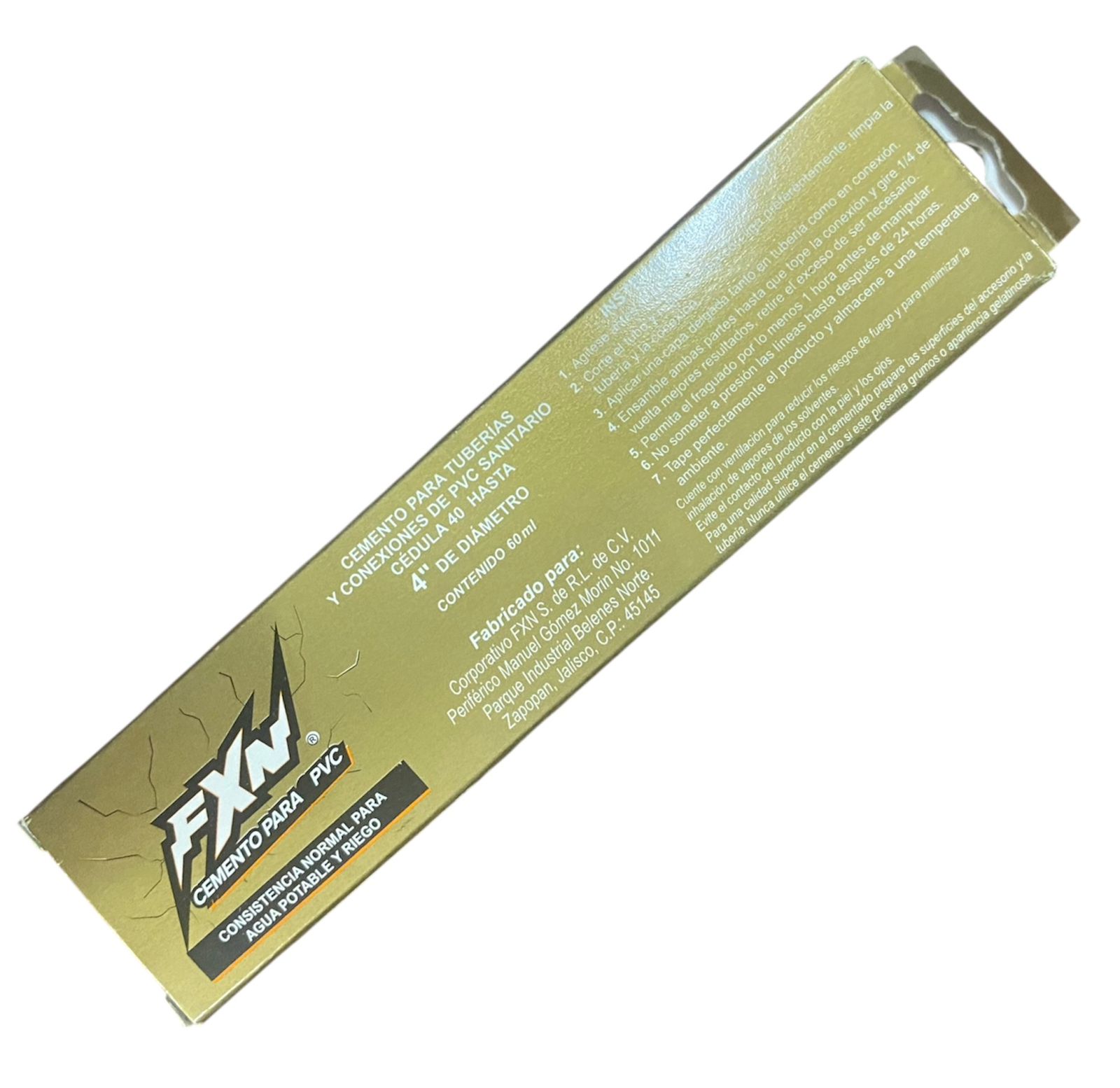 Pegamento Dorado PVC 60ml